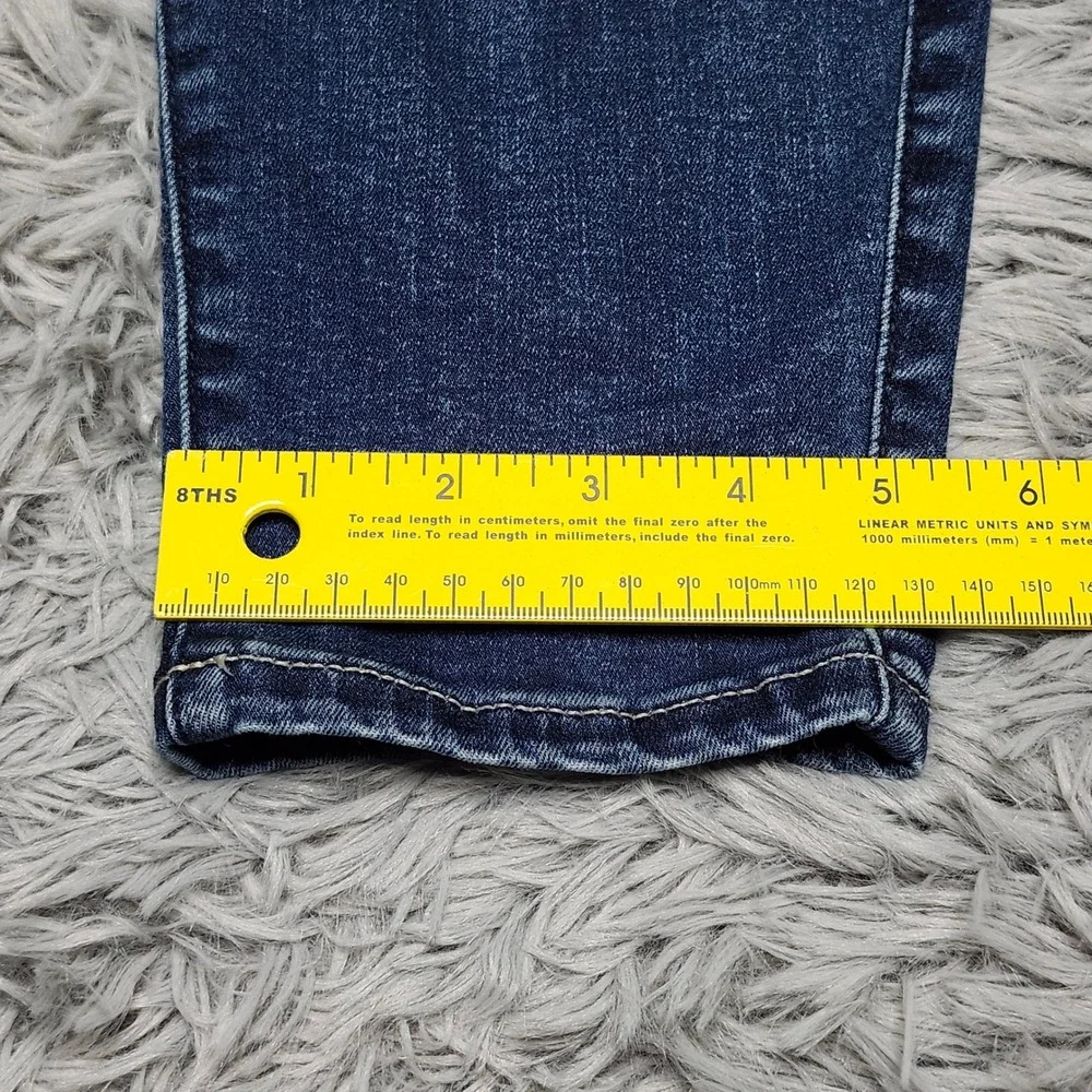 Torrid Jegging Jeans Womens 18 18R Super Soft Blue Denim Skinny Stretch 3 Button - Picture 7 of 15